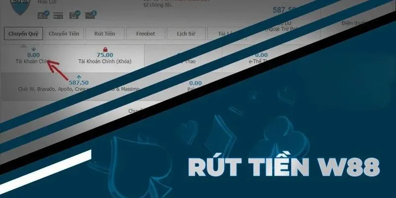 Giao dịch nạp rút W88 an toàn và nhanh chóng